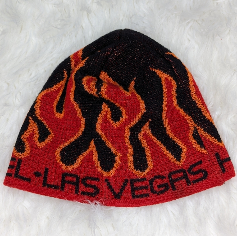 Rare Vintage Hard Rock Flame Hat